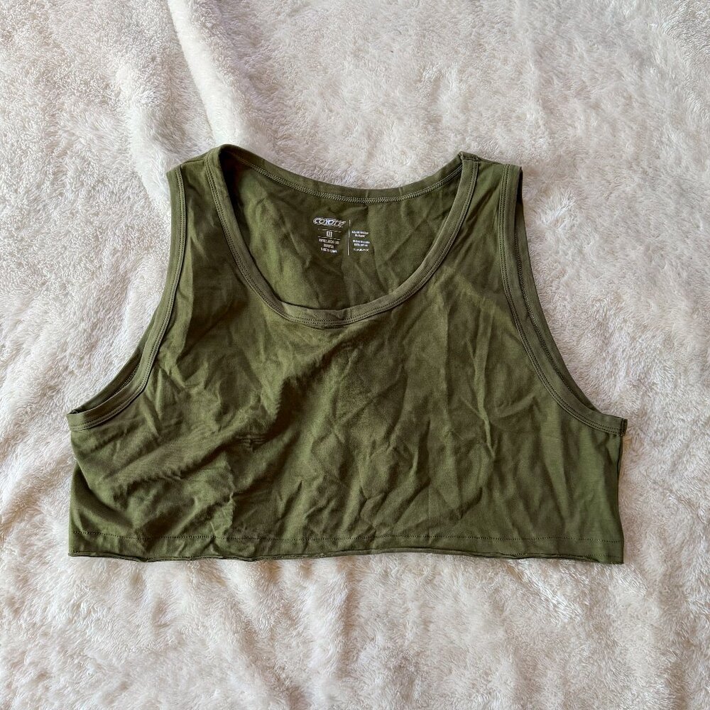 Coyote Crop Tank Top